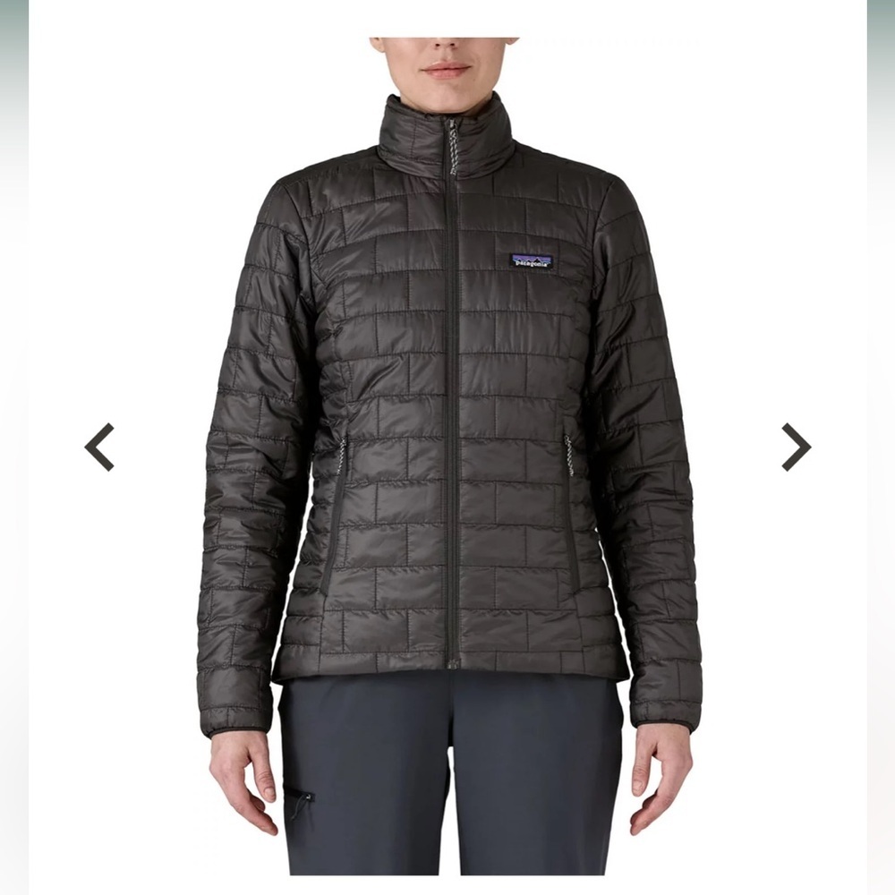 Patagonia Women’s Size Small Black Nano Puff Lightweight Insulated Jacket - Picture 4 of 13